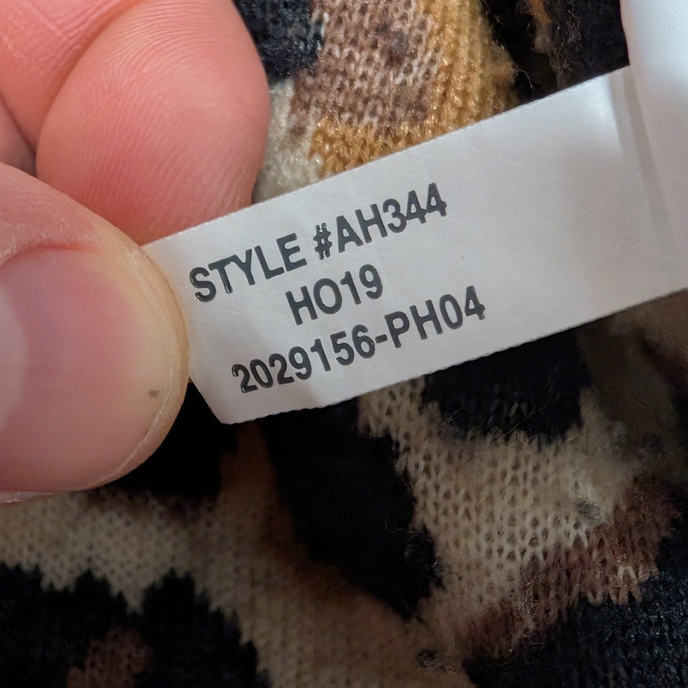 J. Crew Vintage Fleece Leopard Print Women's Snap Collar Jacket Small - Picture 7 of 8